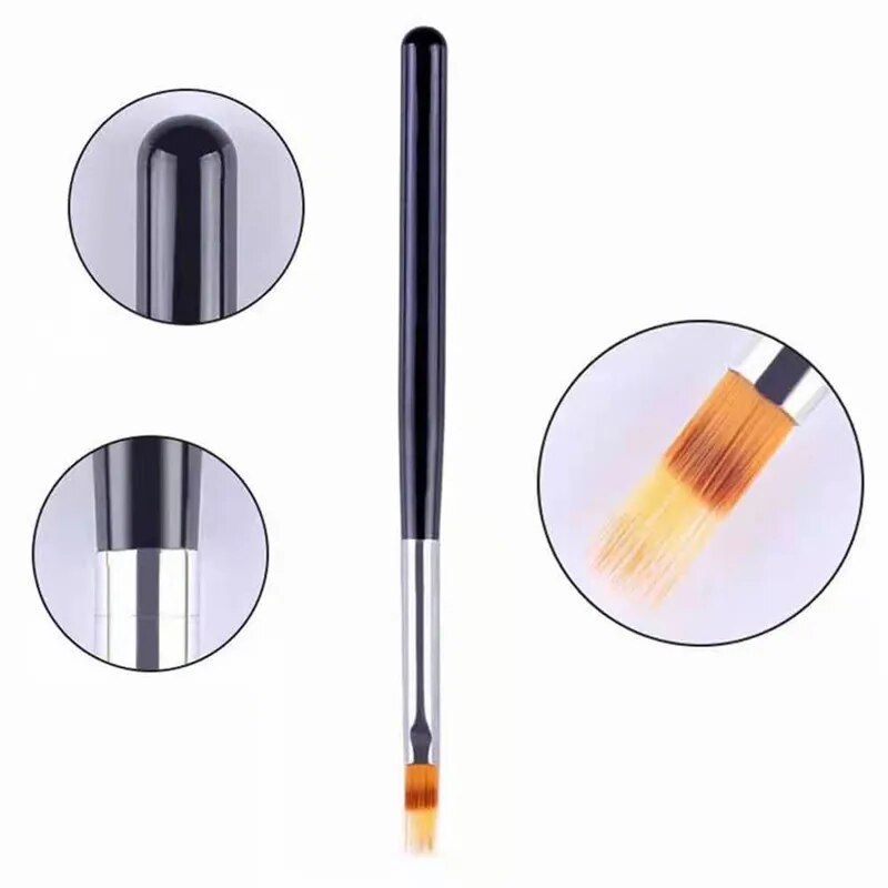 Blush Brush Kabuki - Narzędzia do paznokci Pędzel do paznokci