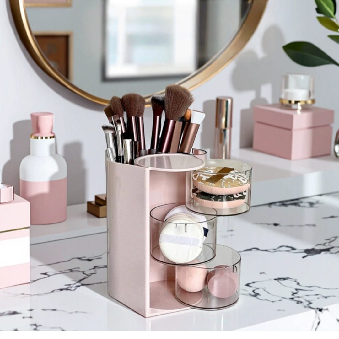 Obrotowy pojemnik na kosmetyki – Blush Brush Kabuki recenzja i cena