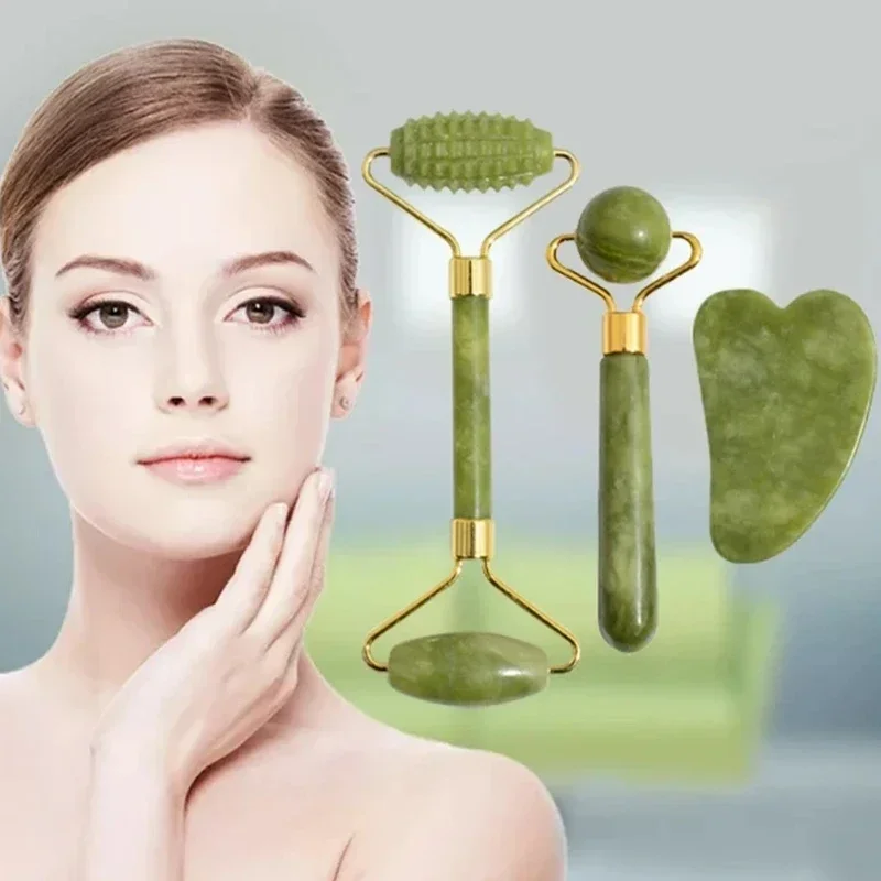 Naturalny jadeitowy wałek do t – Jade Roller Gua Sha recenzja i cena