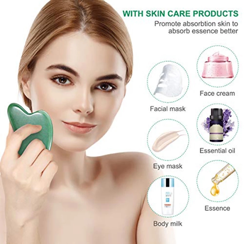 Zestaw do masażu z różowego kw – Jade Roller Gua Sha recenzja i cena