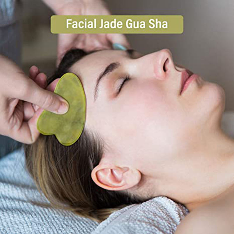 Naturalny jadeitowy wałek do m – Jade Roller Gua Sha recenzja i cena