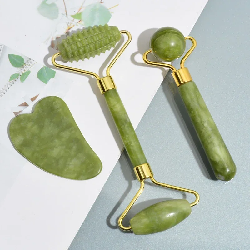 Naturalny jadeitowy roller do  – Jade Roller Gua Sha recenzja i cena