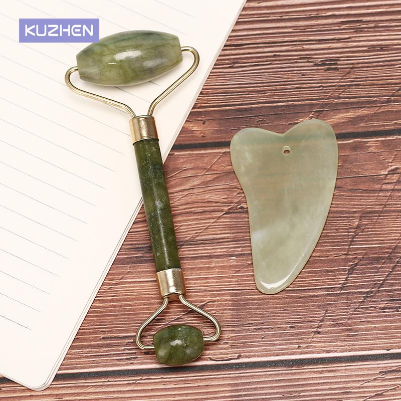 Roler do twarzy naturalny Jade – Jade Roller Gua Sha recenzja i cena