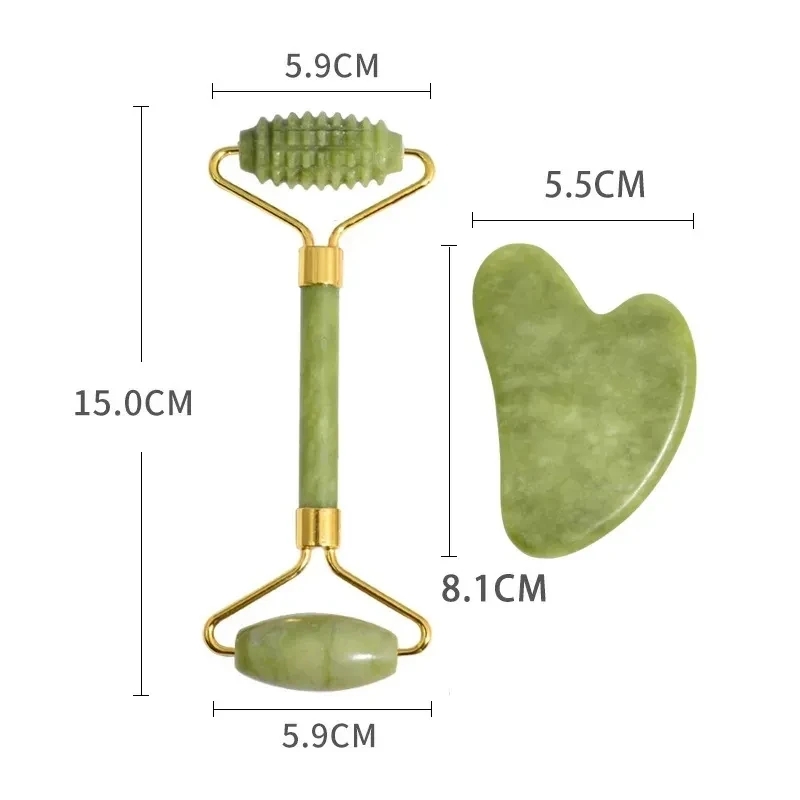 Naturalna jadeitowa maska do t – Jade Roller Gua Sha recenzja i cena