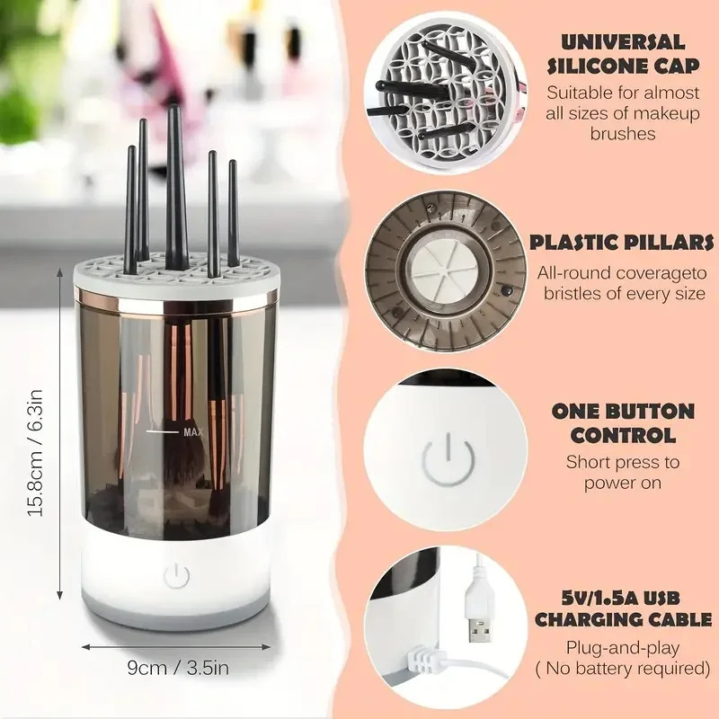 Przenośna elektryczna szczotec – Beauty Makeup Fashion recenzja i cena